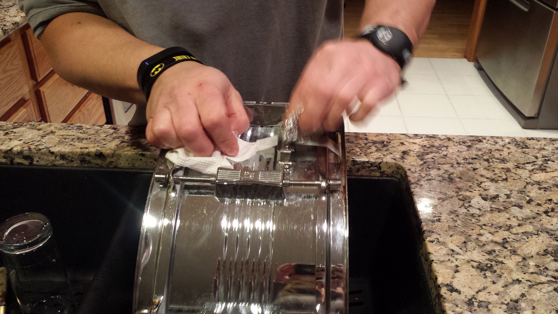 Aluminum Foil for cleaning Chrome